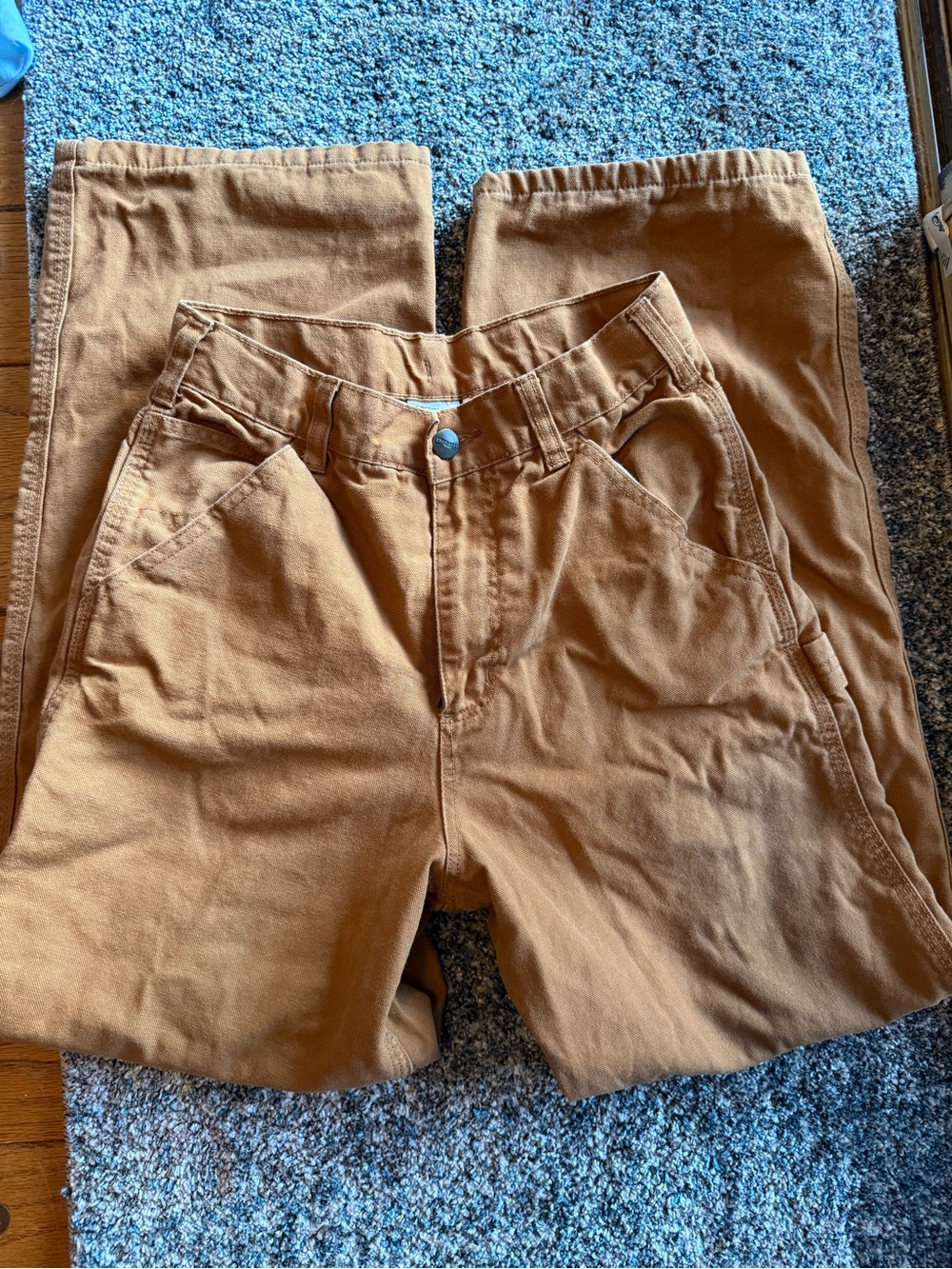 Carhartt flannel lined boys size 14